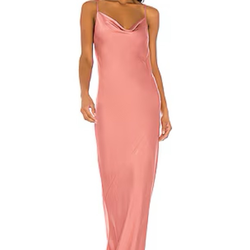 Shona Joy Pink Tea Length Dress